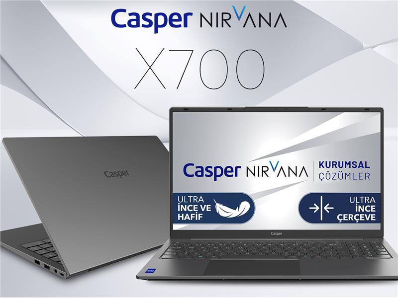 CASPER NIRVANA X700 YÜKSEK PERFORMANS İLE MOBİLİTEYİ BULUŞTURUYOR