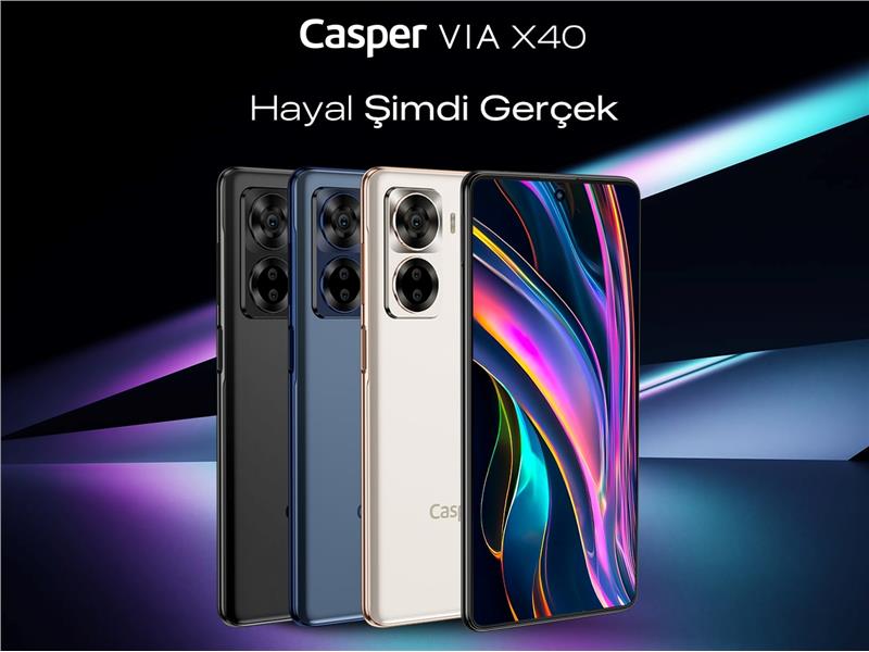 TÜRKİYE’NİN EN BEĞENDİĞİ RENKLER CASPER VIA X40’TA!