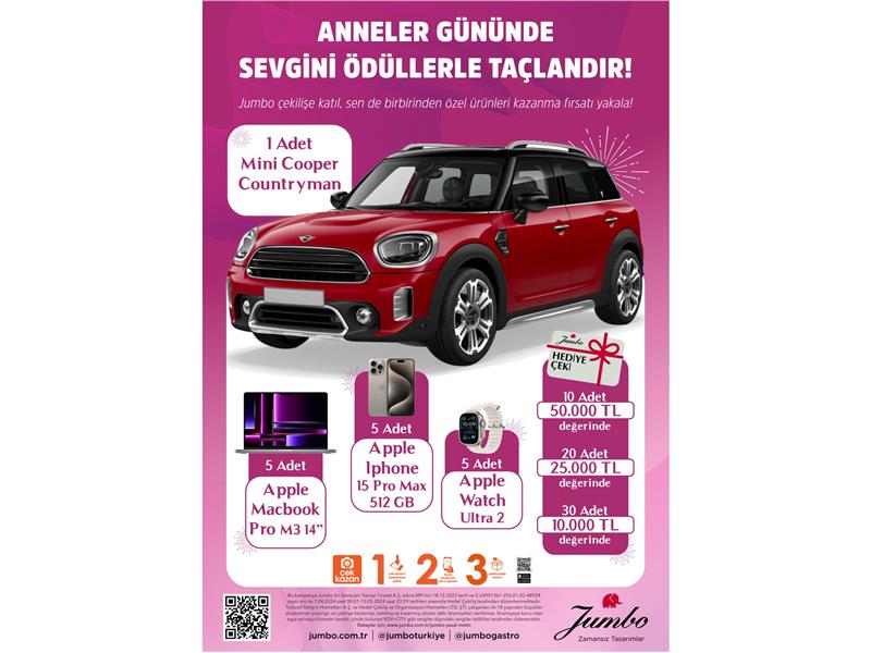 Anneler Günü’nde sevginizi Jumbo ile taçlandırın!