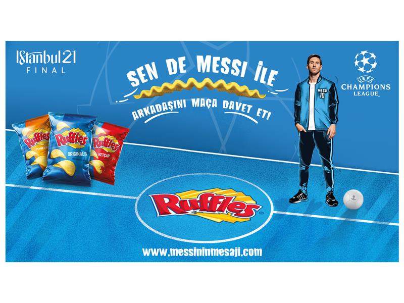 Ruffles Messi’yi Türkçe Konuşturuyor!