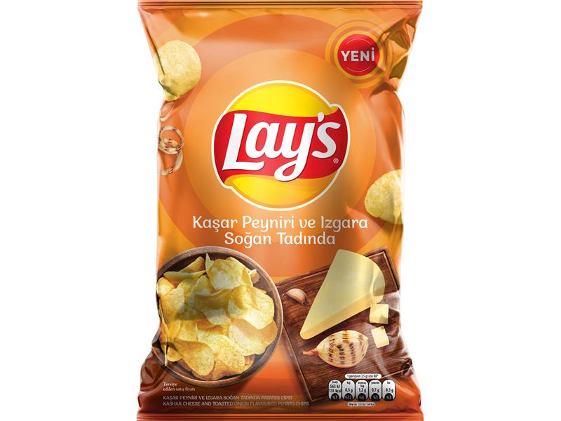 Lay’s’ten Kaşar Peyniri ve Izgara Soğan Tadında Patates Cipsi!