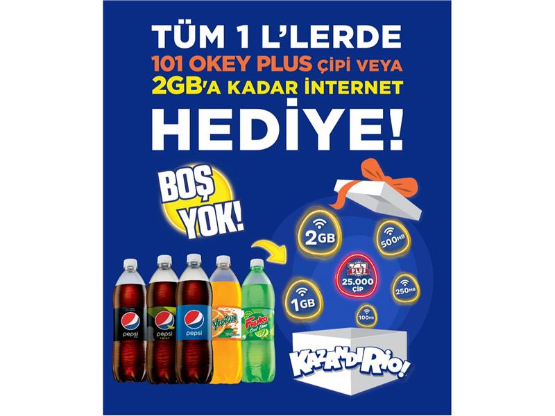 PEPSI YİNE KAZANDIRİO!