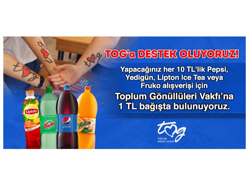 PepsiCo ve CarrefourSA’dan Toplum Gönüllüleri Vakfı’na Destek