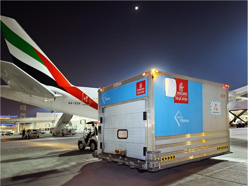  Emirates SkyCargo, 50'den Fazla Noktaya 50 Milyon Doz COVID-19 Aşısı Teslim Eden İlk Hava Kargo Şirketi Oldu