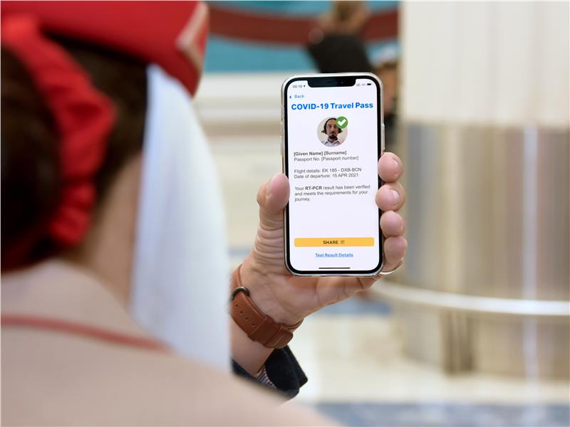 Emirates, COVID-19 İle İlgili Seyahat Gerekliliklerini Kolaylaştıran IATA Travel Pass Denemelerini Başlattı