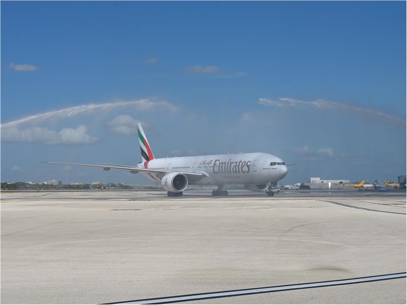 Emirates, Miami'ye Yolcu Seferlerini Başlatıyor