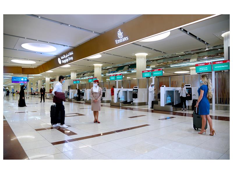 Emirates Dubai'daki Self Check-In Kioskları İle Havalimanı Deneyimini Geliştiriyor