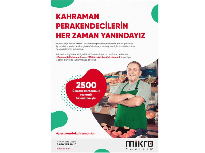 MİKRO YAZILIM’DAN PERAKENDENİN KAHRAMANLARINA TAM DESTEK 