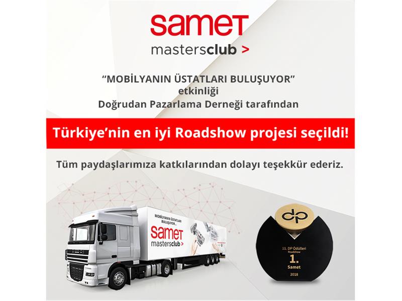 DOĞRUDAN PAZARLAMA ÖDÜLÜ SAMET’İN SAMET KALIP VE MADENİ