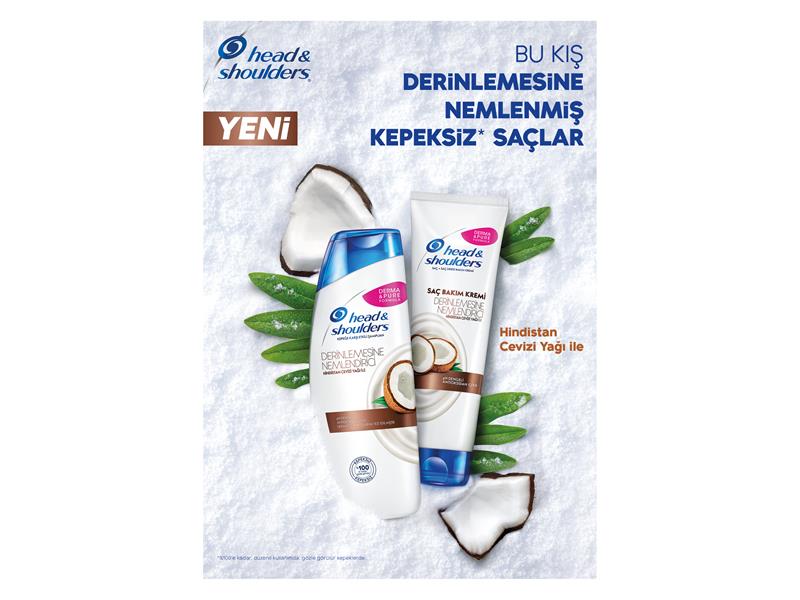 Soğuğa maruz kalan saçlara Head&Shoulders’tan “Derinlemesine Nemlendirici Şampuan ve Saç Kremi”