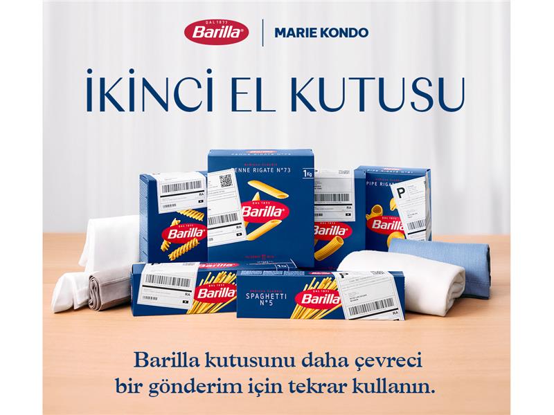 Barilla’dan ikinci el ürün gönderimleri için yaratıcı bir alternatif