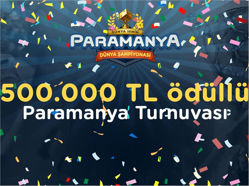 Paramanya Dünya Şampiyonası’nda toplam ödül 500 bin TL