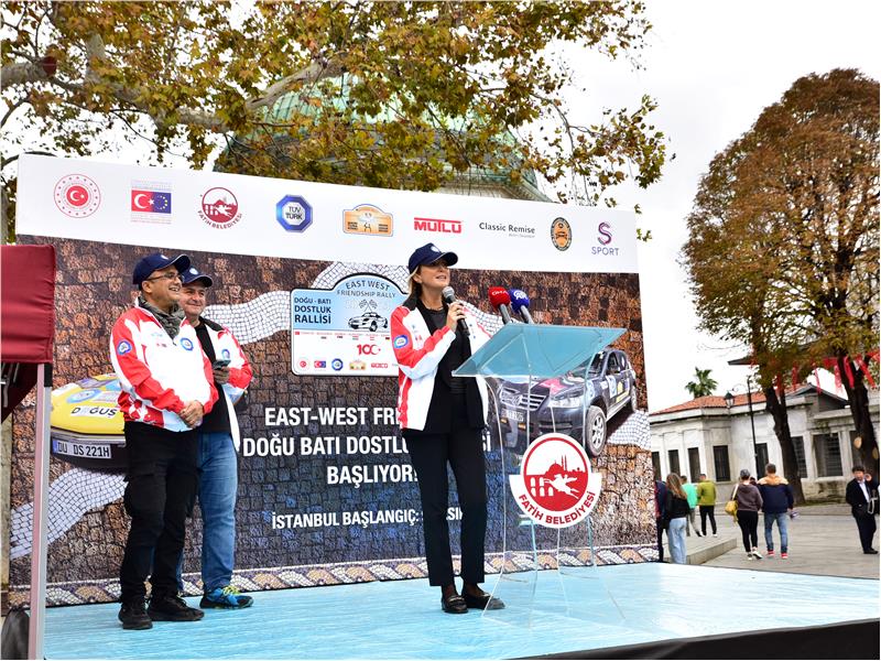 Doğu Batı Dostluk Rallisi 17. kez İstanbul’dan start aldı