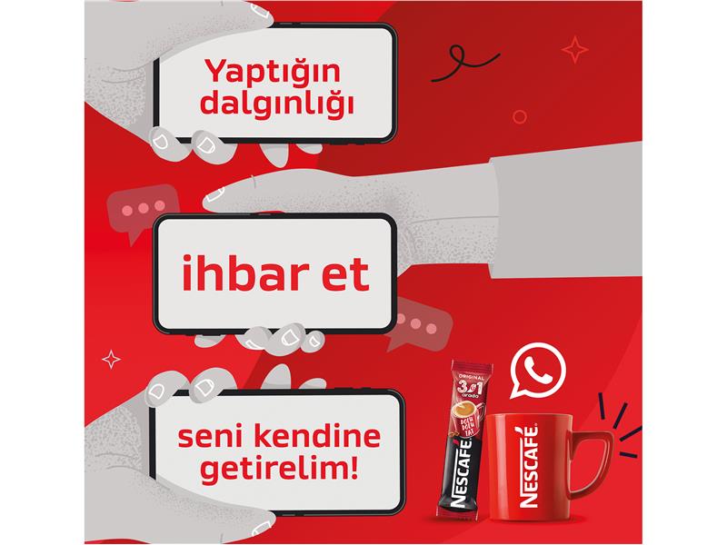 Nescafé 3ü1 Arada  5 bin kişinin dalgınlık hikayesini dinledi, Hepsini anında kendine getirdi