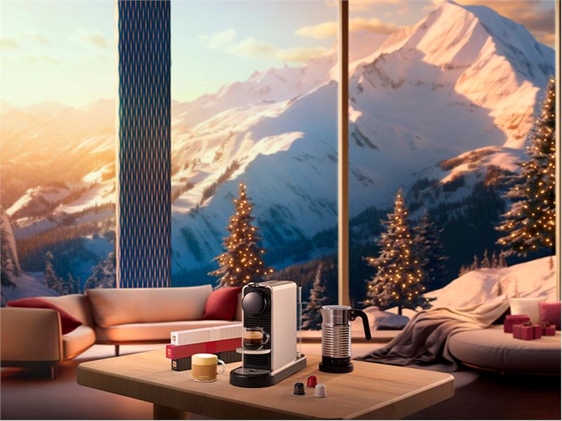 NESPRESSO x FUSALP YENİ YILI ALPLERİN BÜYÜLEYEN KIŞ ATMOSFERİ İLE KUTLUYOR