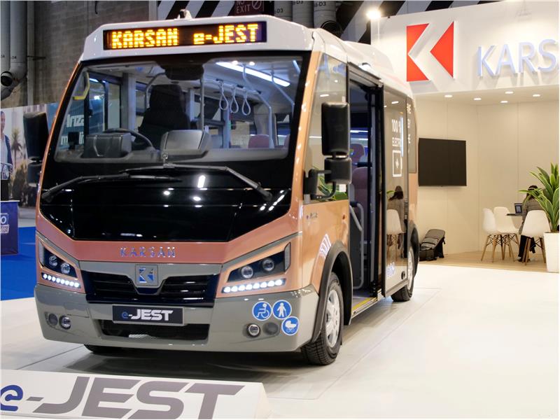 Elektrikli Karsan e-JEST’lerin Yeni Durağı İngiltere