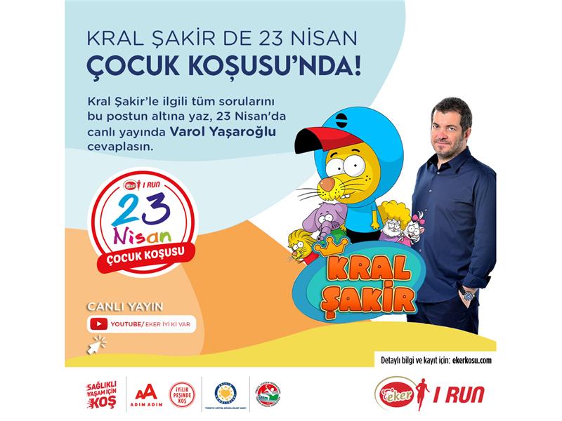 Türkiye’den ve dünyadan yüzlerce çocuk 23 Nisan için koşacak