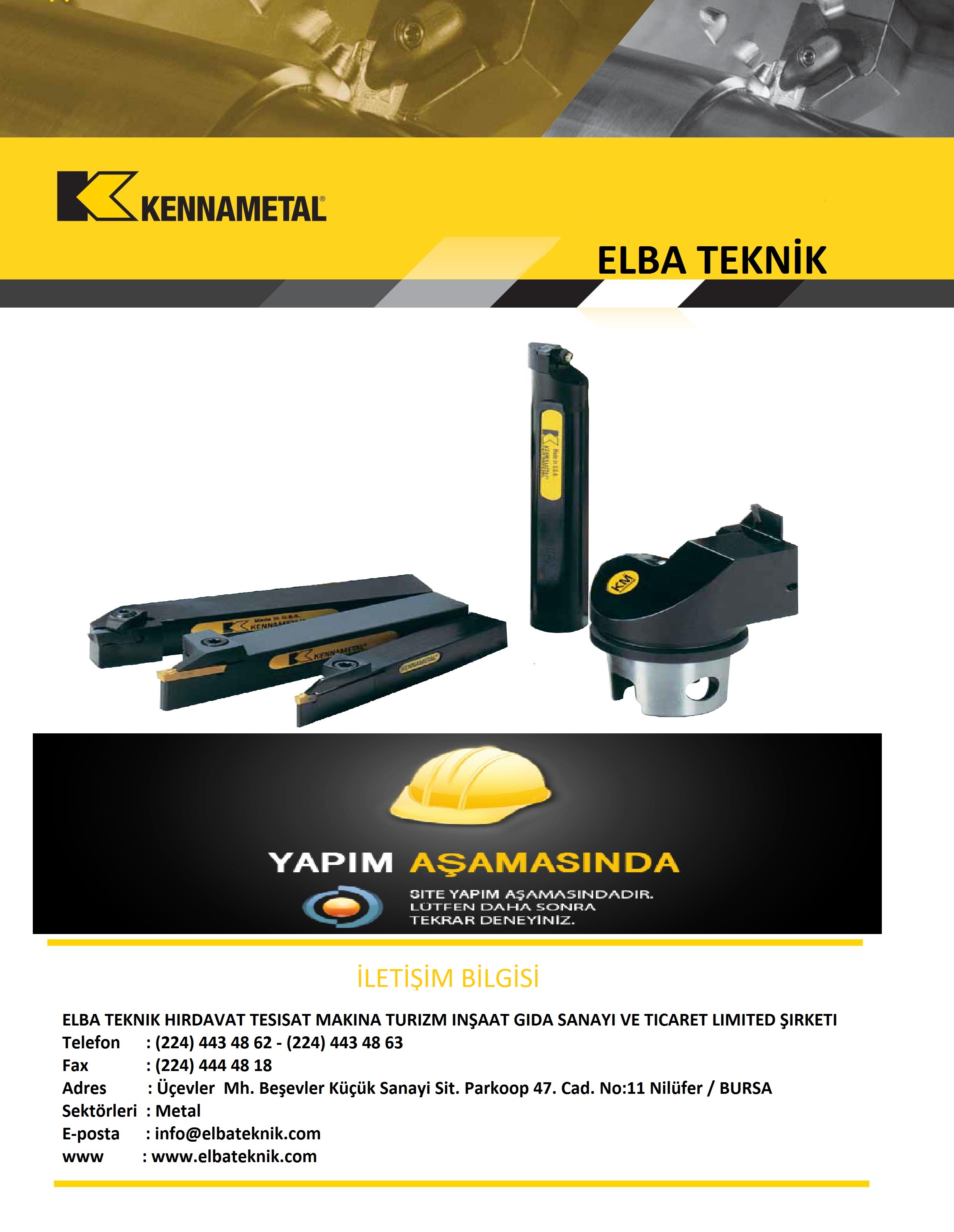 ELBA TEKNİK HIRDAVAT TESİSAT MAKİNA TURİZM İNŞAAT GIDA SANAYİ VE TİCARET LİMİTED ŞİRKETİ