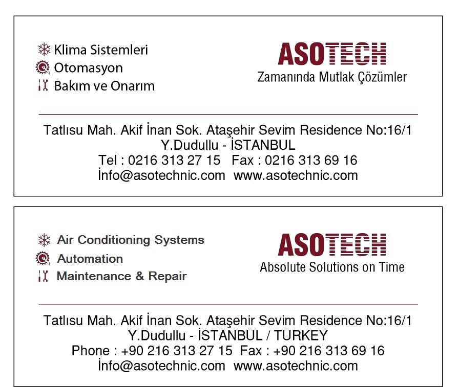 ASOTECH MUTFAK ÇÖZÜMLERİ 