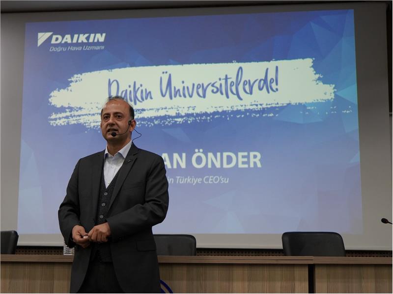 İKLİMLENDİRME SEKTÖRÜNÜN ÖNCÜSÜ DAIKIN, “DAIKIN ÜNİVERSİTELERDE” MOTTOSU İLE ÖĞRENCİLERLE BULUŞUYOR