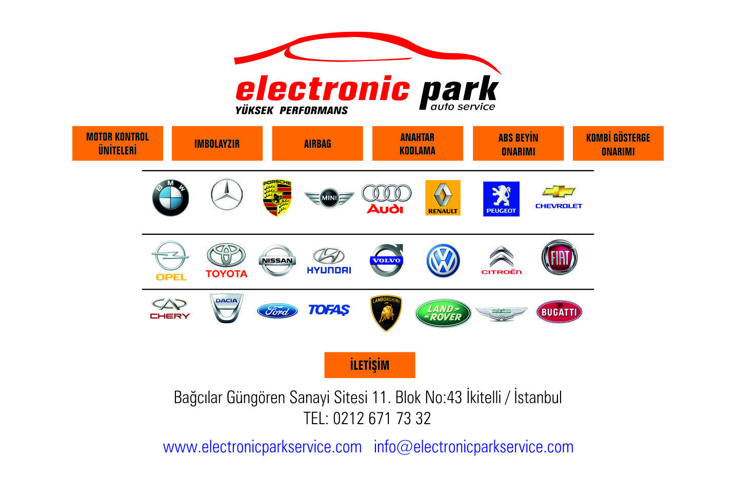 ELECTRONİK PARK SERVİS  