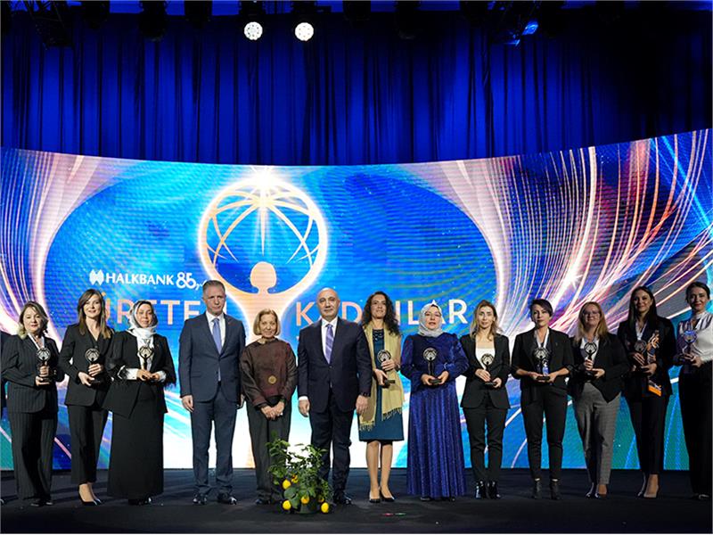 Halkbank Üreten Kadınlar Yarışması'nda Ödüller Törenle Sahiplerini Buldu