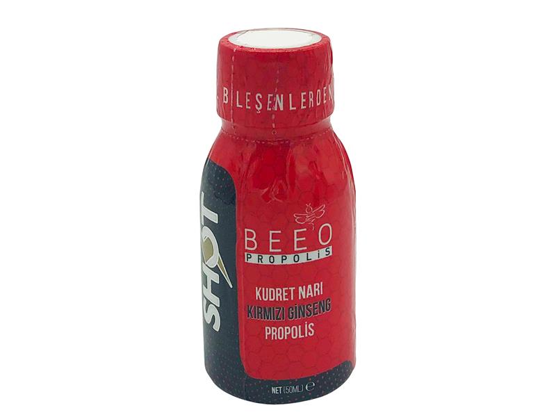 BEE’O'dan Yeni Ürün: Kudret Narı Kırmızı Ginseng Propolis Shot